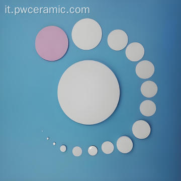 Disco di allumina al 95%per disco in ceramica piezoelettrica ad ultrasuoni